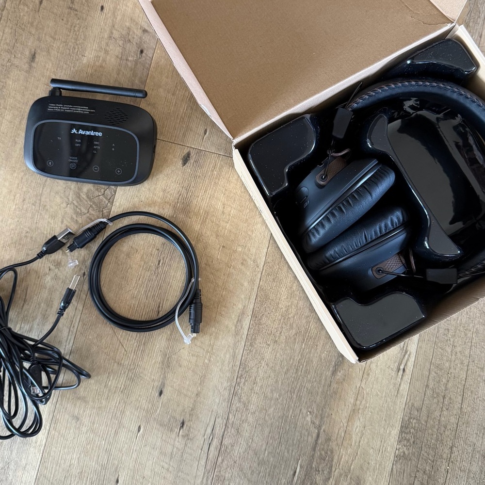 Avantree HT5009 Wireless Headphones for TV Watching Clear Dialogue Mode